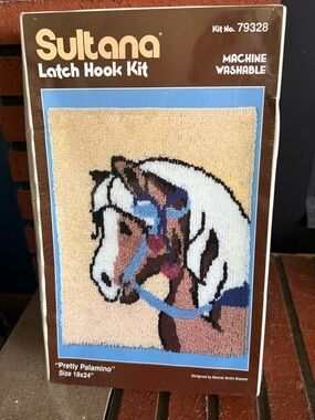 Pretty Palomino Sultana Latch Hook Kit - Sealed